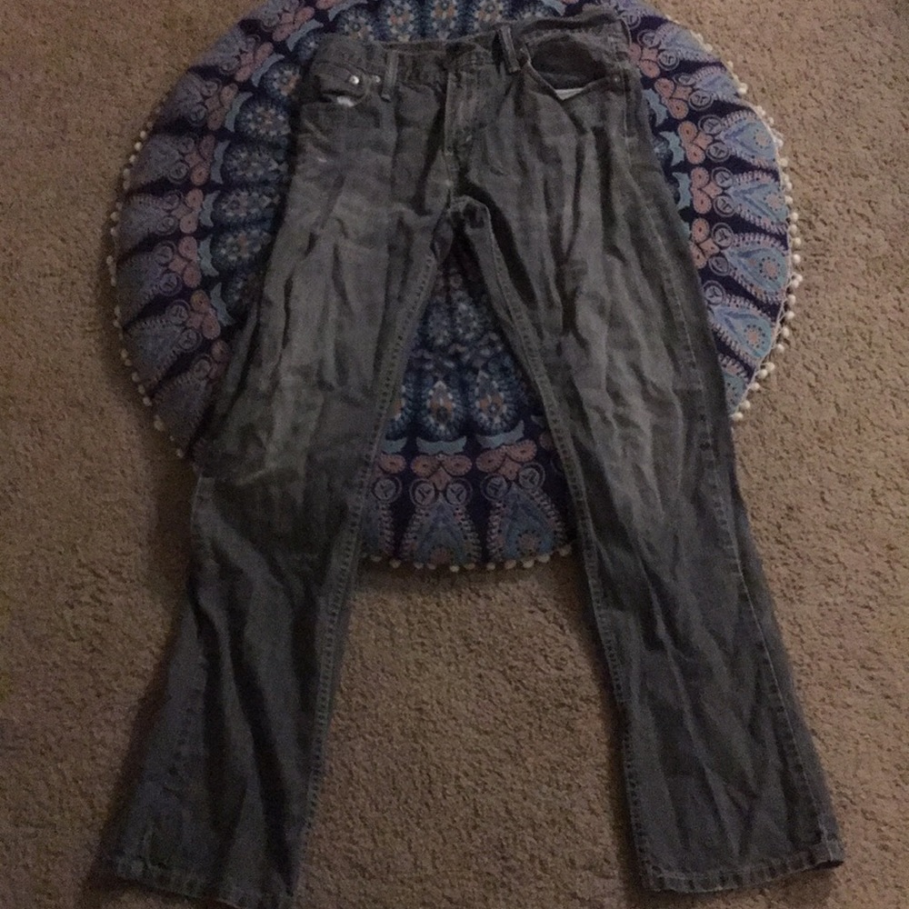 30x32 Gray Denim Levi Jeans